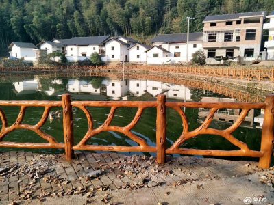 仿樹藤護(hù)欄案例